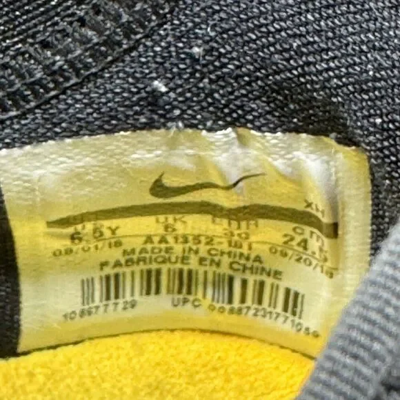 Nike LeBron Soldier 12 White Orange Red Size 6.5Y GUC Basketball AA1352-181 - Picture 7 of 7